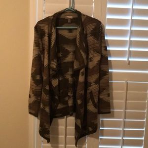 Tribal print sweater